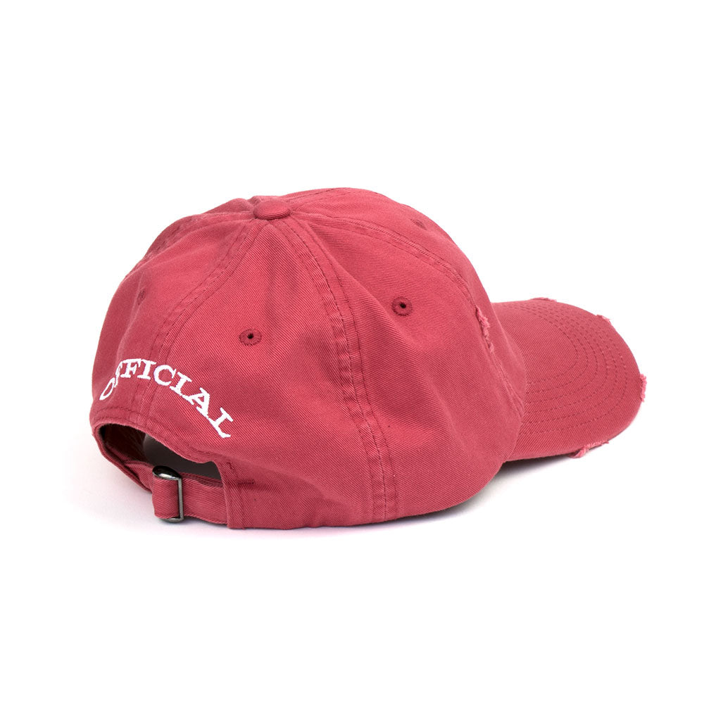 oy brand red dad hat