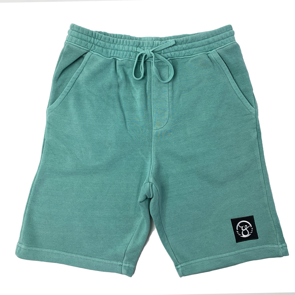 NW Green Sweat Shorts